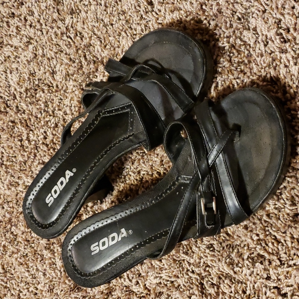 Black heels